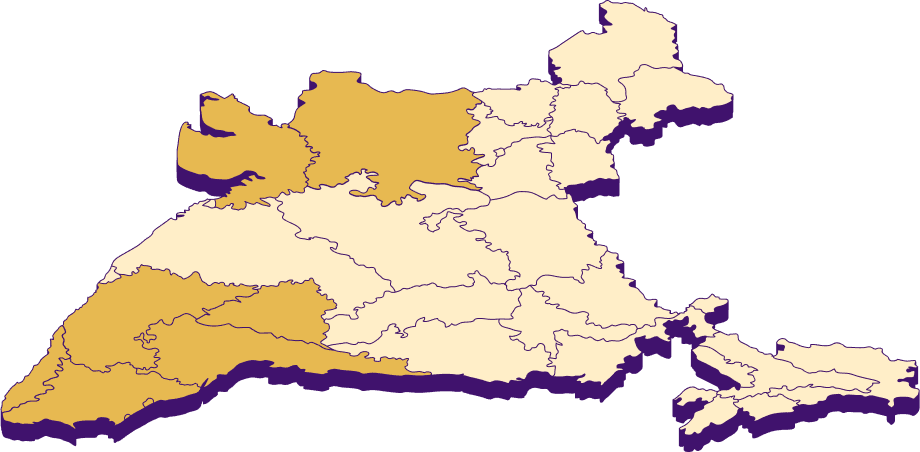 India Map - Cooba's Presence