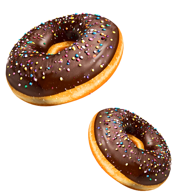 Chocolate Donut Open